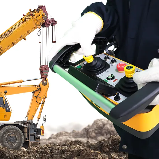 Factory Price Ecd-Q5000 Waterproof Industrial Hydraulic Joystick Radio Remote Control for Loader
