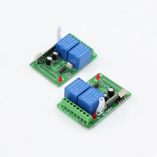 Professional Manufacturer Remote Control Receiver RF Remote Control 2 Channel Receiver