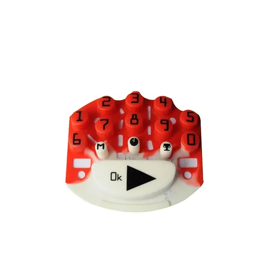 High Quality Rubber Custom Electronic Silicone Push Button Cover