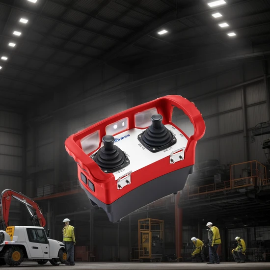 Advanced Wireless Remote Control for Safe Crane Operations