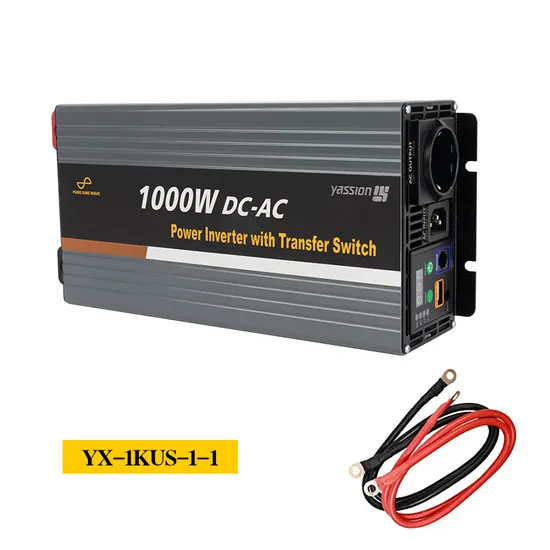 Manufacturer 1kw DC to AC 12V 100V/110V/120V Pure Sine Wave Inverter with Transfer Switch
