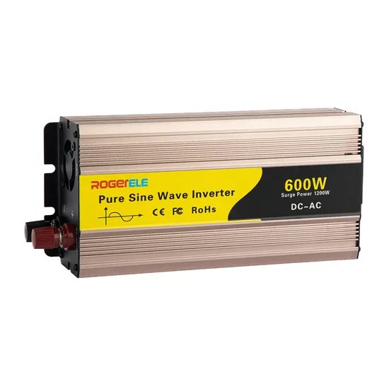 Intelligent 600W Pure Sine Wave 12/24V to 110V/120V/220V DC to AC Power Inverter with Top Quality