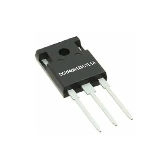IGBT VCE-1200V IC-40A VCE(SAT) IC=40A 1.70V fetures applications Positive temperature coefficient  DGW40N120CTL1A