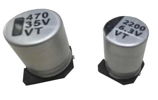 SMD Aluminum Electrolytic Capacitors 105c in Tape/Reel