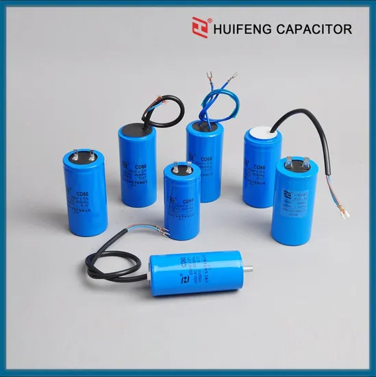 CD60 AC Motor Starting Capacitor with Blue Cover in Factory Price