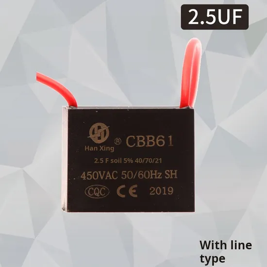 Cbb61 Air Conditioner Capacitor 5-75UF Blowers and Washing Machine