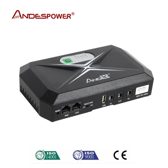 Mini DC UPS for WiFi Routers with USB DC and Poe Port