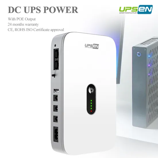 DC UPS 18W with Poe 8800mAh 10400mAh Lithium Battery Mini UPS for Modern CCTV Camera