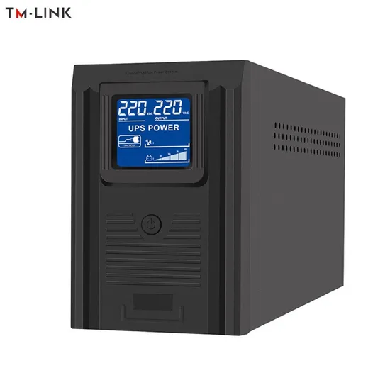 Uninterrupted PSU UPS Emergency Backup PSU Power-off Protection Computer Router 1000va600W Double 7A UPS