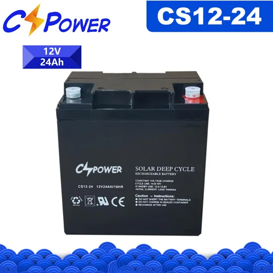 12V24ah Lead Acid Battery UPS Battery with Ce ISO