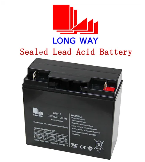 12V18ah/20hr Sound Equipment UPS Lead Acid Battery