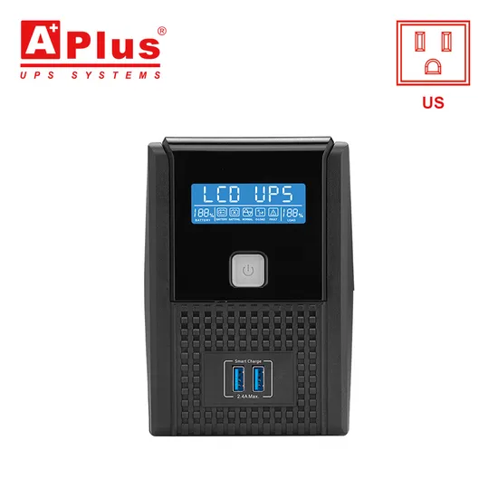 UPS Offline 800va Battery Backup System LCD Display