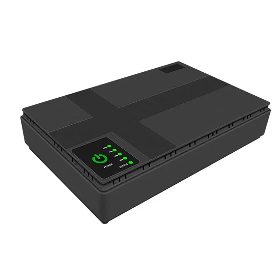 18W DC Mini UPS Inbuilt Lithuim Batteries 10400mAh Mini UPS with Poe Port for CCTV WiFi Routes
