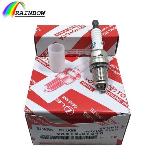 Japanese Car Accessories Electronic Electrical Parts Nickel Iridium Bujias Spark Plug 90919-01240 90919-01233 Sk16hr11 for Toyota Bosch Denso G6ea Vq35de