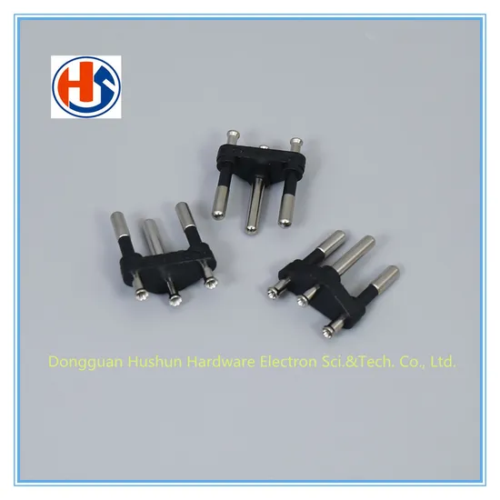 Switzerland Three Pin AC Power Cord Plug Insert