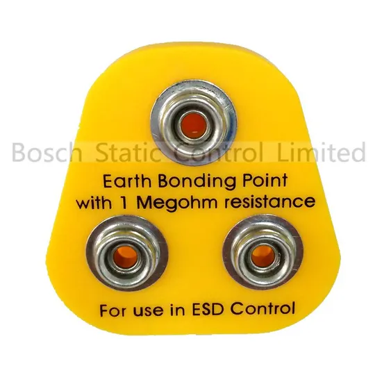 Grounding EU Plug 3 X 10mm Studs, Earth Bonding EU Plug