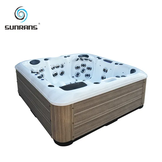 6 Persons Outdoor Party Hydro Massage Hot Tub SPA Bathtub for Backyard