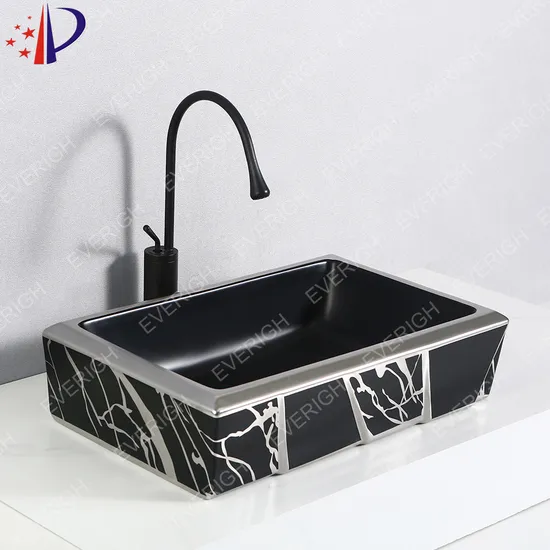 Factory Custom Frosted Black Sink Sink Art Basin