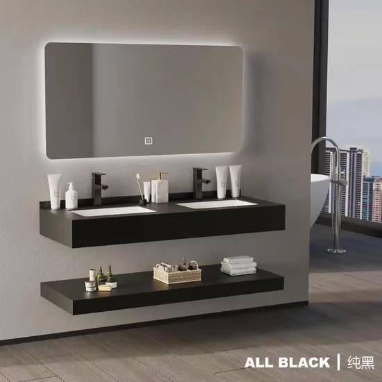 Rock Plate Marble Counter Wall porcelain Cabinet Sintered Stone Bathroom Porclean Basin