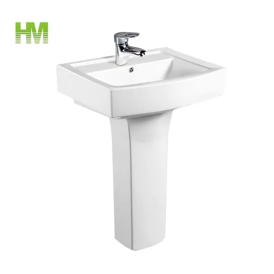 24" Size Chaozhou Bathroom Sanitary Ware Big and Luxurious Square Wash Basin