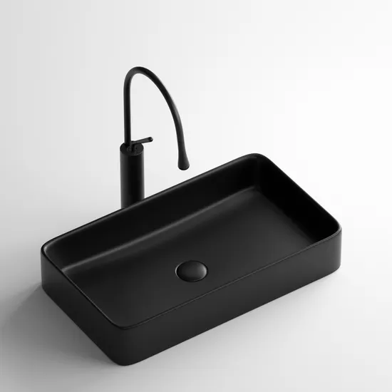 Round Counter Top Ceramic Basin with Chaozhou Bathroom Sink Modern Sanitary Ware