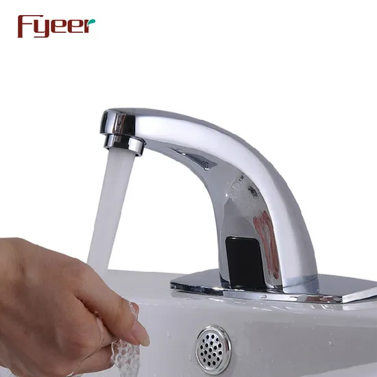 Fyeer Factory Price DC Power Automatic Sensor Faucet Cold Only