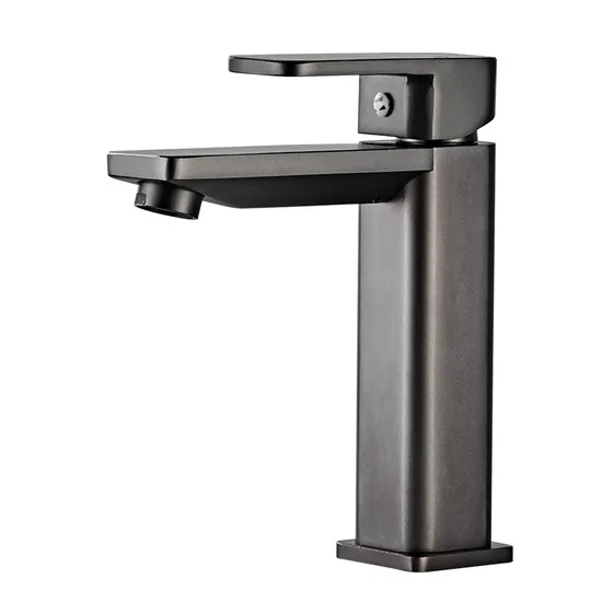 70035 Factory Price Construction Decoration Hot and Cold Dual Control Bathroom Basin Faucet
