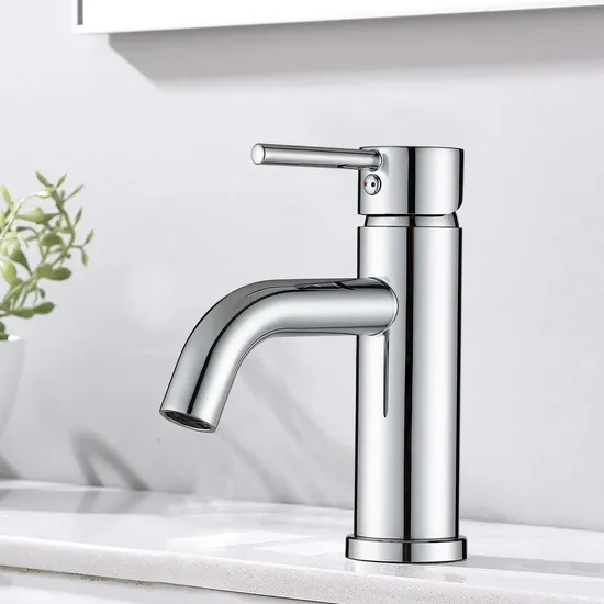 Manufacture Cupc NSF Health Fancy Cheap Stainless Steel Single Hole Bathroom Faucets