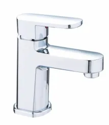 Chromed ABS Single Handle Plastic Basin Faucet