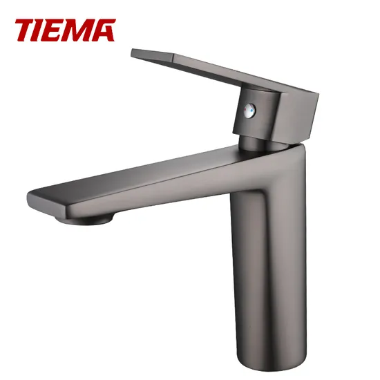 Tiema Sanitary Ware Single Hole Waterfall Water Tap Bathroom Kitchen Brass Mixer Basin Faucet Sample Customization