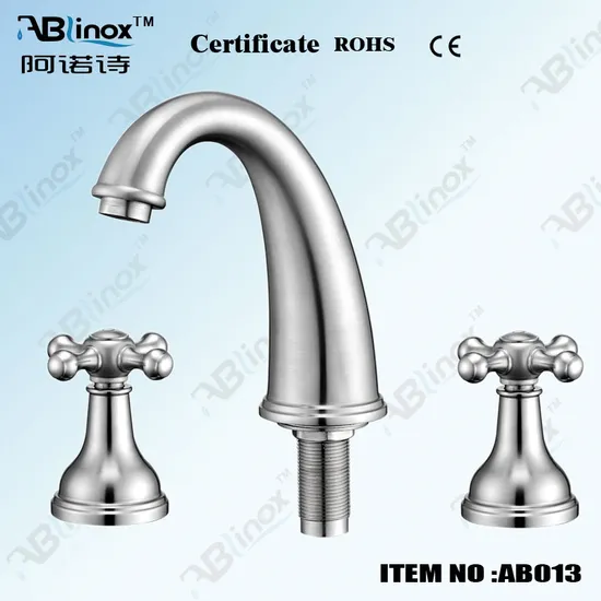 European Style High-Grade Stainless Steel Bathroom Faucet Water Tap