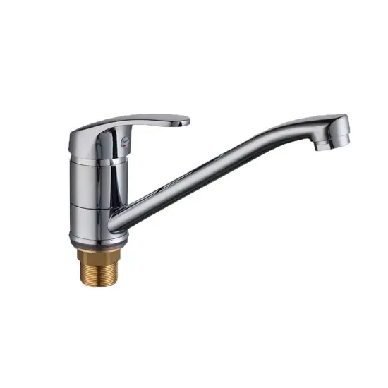 Brass Zinc Polishing Single Handle Chrome Plated Bathroom Kitchen Sink Mixer Basin Rotatable Faucets Taps with Long Spout