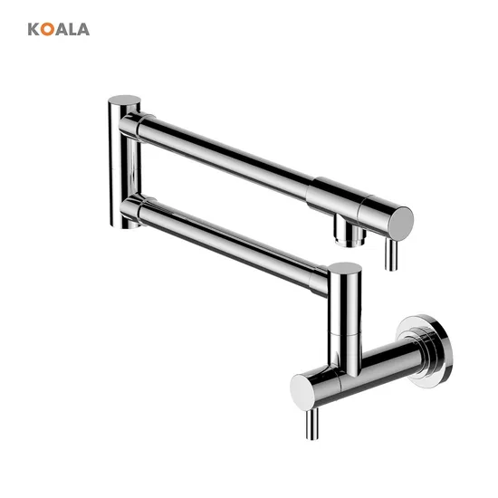 Commercial Extension Extend Folding Tap Spout Wall Mounted Pot Filler Kitchen Faucet