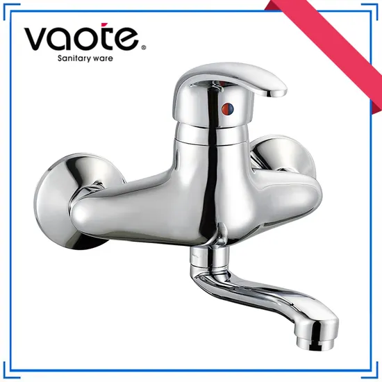 Zinc Body Wall Mounted Kitchen Sink Water Mixer (VT12602)