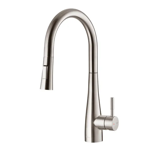 Handmade Kitchen Sink Water Mixer Stainless Steel Kitchen Tap Kitchen Faucet