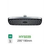Hy5039 Chrome Polish Sanitary Ware ABS Plastic Overhead Shower Head