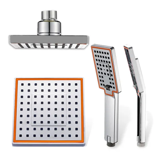 Popular Selling Rainfall Bathroom Wall Mounted Mount Bath Room Hardware Fitting Thermostatic Shower Room Bath Modern Furniture Shower Set