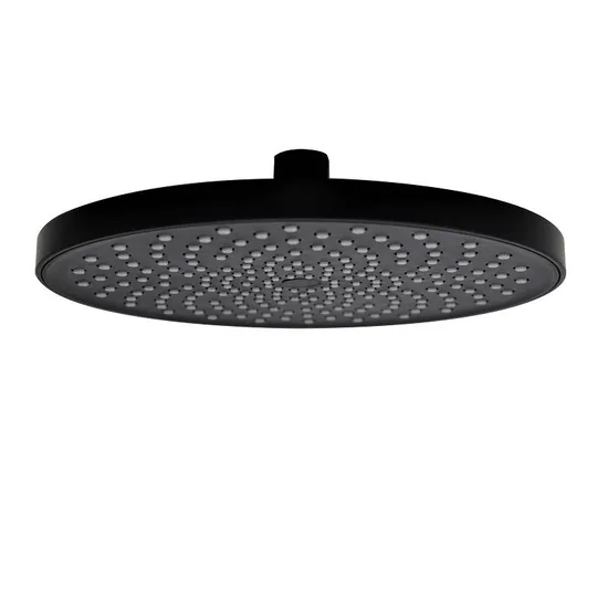 Black Shower Top Spray Hotel Bathroom Pressurized Shower Head