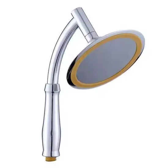 Economic Low Price 6 Inch Rainfall High Pressure Chrome Adjustable Replacement Shower Head for Bathroom