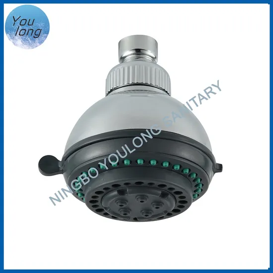 5 Setting Mini Plastic Head Shower Bathroom Top Shower Head