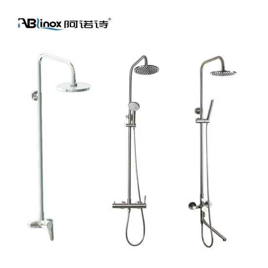 Stainless Steel 304 Bathroom Accessory / Head Shower Bathroom Faucet with Hand Shower
