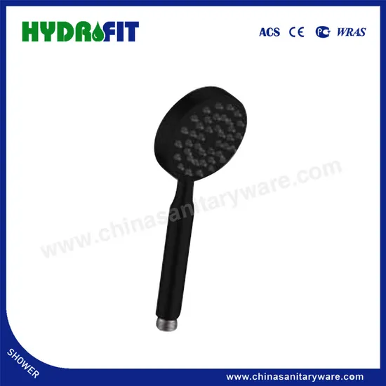 SUS304 Factory Black Matt Three-Function Hand Shower Sparyer Multi-Function Shower Head