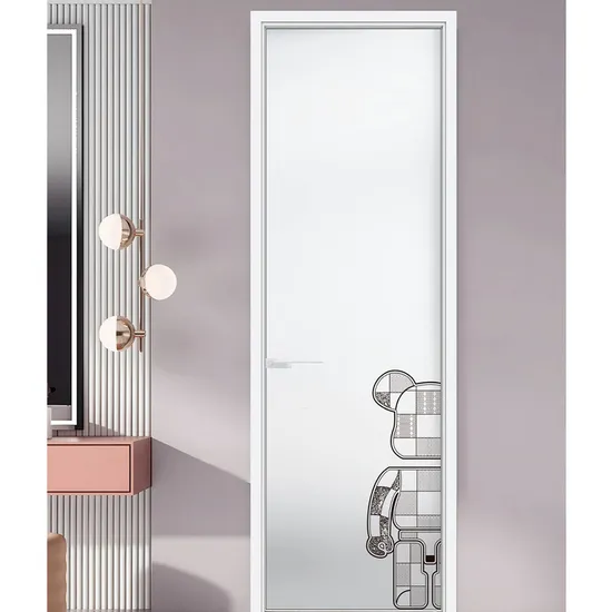 Custom Aluminum Casement Doors Factory Price Indoor Swing Design