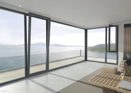 Himolon Casement Customize Aluminum Windows with Flyscreen Thermal Break Window