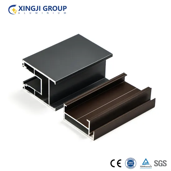 Foshan China Factory 6060 Extruded Aluminum Alloy Windows Doors Profile