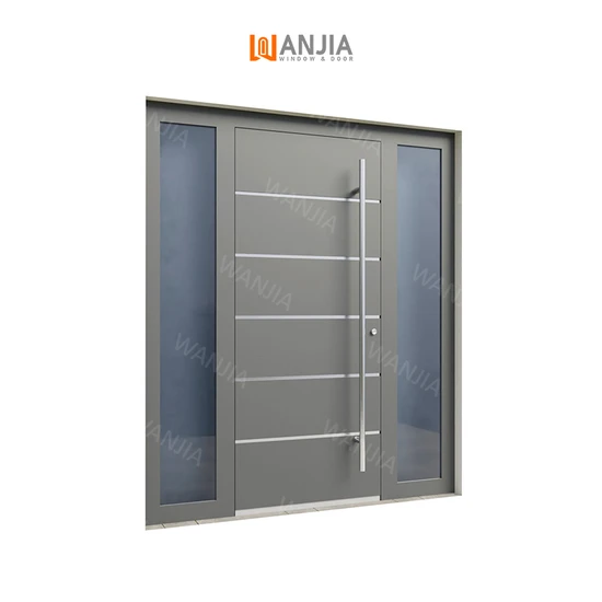 Reliable Supplier Exterior Metal Main Grill Design Security Front Entry Steel Doors