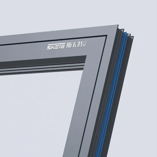 Modern Design Australia Standard Seamless Welded New Processing Technology Aluminum Casement Windows
