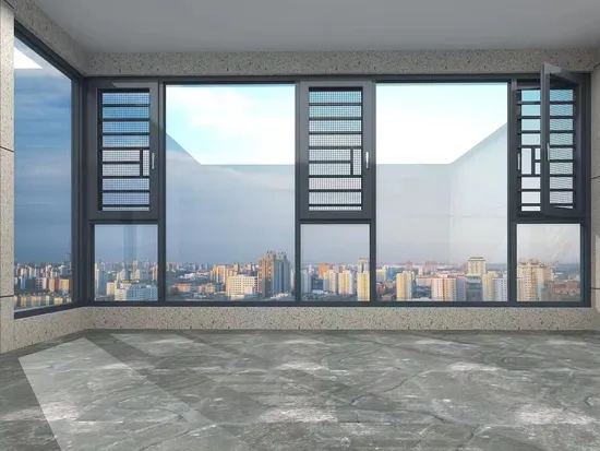 Modern Style Villa House Wind-Proof and Earthquake-Resistant Casement and Sliding Aluminum Window