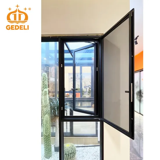 Gedeli Modern Style Villa House Wind-Proof and Earthquake-Resistant Casement and Sliding Aluminum Window