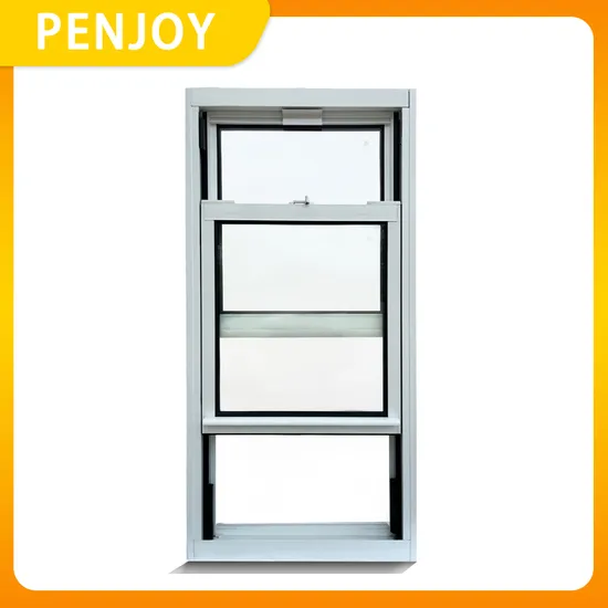 Penjoy Popular Style Original Manufacture Customized Aluminum Double Hung Windows